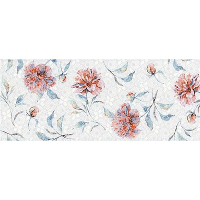 Плитка Kerama Marazzi Ковентрі Квіти 15004 N 150х400 мм