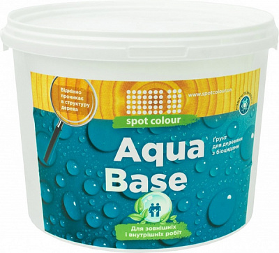 Ґрунт Spot Colour Aqua Base шовковистий мат безбарвний 10 л