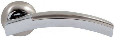 Ручка на розетке RDA Largio 51012 матовый никель/полированный хром