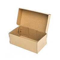 Картонная коробка для детской обуви 305x85x90 мм