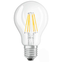 Лампа светодиодная Osram FIL Parathom Dim A60 6,5 Вт E27 4000 К 220 В прозрачная 4058075100879 