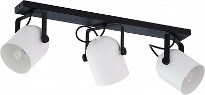 Спот TK Lighting Spectra 3x60 Вт Е27 чорний/білий 3490