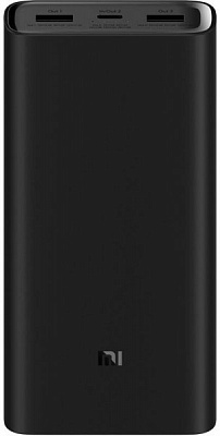 Універсальна мобільна батарея Xiaomi 20000 mAh 50 W 20000 m/Ah black