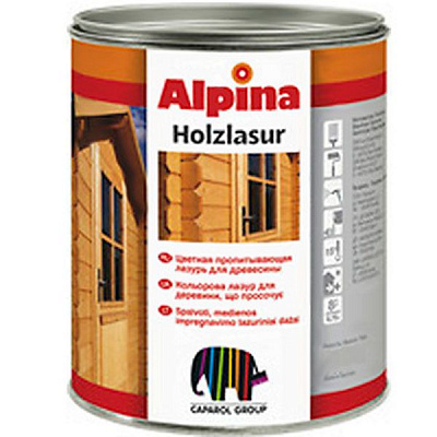 Лазур Alpina Holzlasur пінія 0.75 л