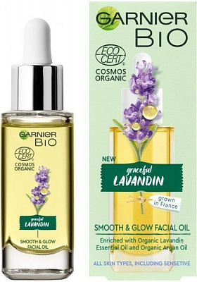 Масло для лица Garnier Bio с экстрактом лавандина 50 мл