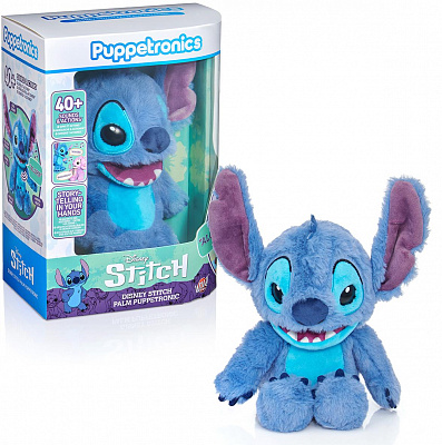 Игрушка интерактивная Real FX Puppetronic by Real FX Palm серии Disney Стич DIS-1037