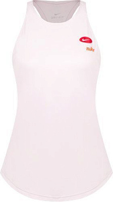 Майка Nike W NK NVLT TP BT ICNCLSH CJ3446-699 S рожевий
