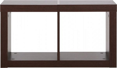 Кубус Микс 1x2 3D HDF 792x290 мм венге 