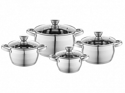 Набор кастрюль OLIVER KPL 8 элементов Florina
