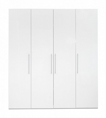 Шафа Embawood Glossy 4-дверна білий