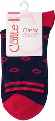 Носки женские Conte Classic 7С-22СП 202 р. 25 темно-синий 