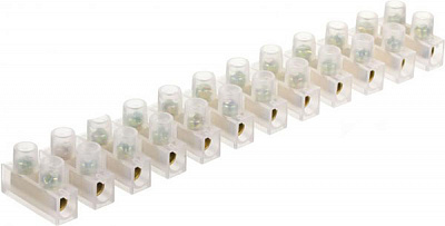 Колодка клеммная UP! (Underprice) 16 A 12x12 кв.мм белый 