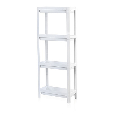 Этажерка MVM 4-уровневая FH-22/4 1010х360х230 мм белый