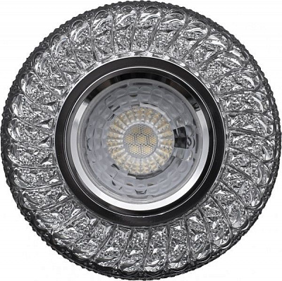 Світильник точковий Hopfen з підсвіткою MR16 3 Вт GU5.3 4500 К чорний CR 0316 LED 3W