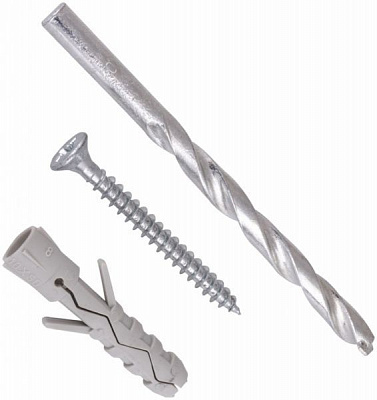 Дюбель розпірний з універсальним шурупом 10x50 мм 4 шт. Friulsider