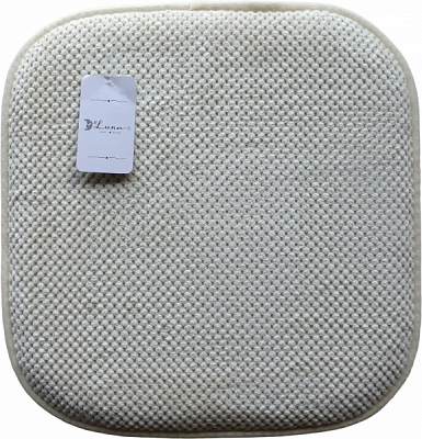 Подушка на стул Solid 40х40 см бежевая Luna