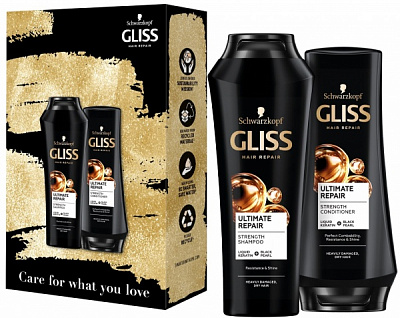 Набір подарунковий для жінок Gliss Kur Care with Ultimate Repair