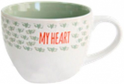 Чашка Soup Mug My Heart 450 мл M0420-760-SMM3 Milika