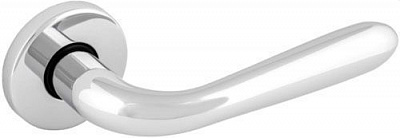 Ручка на розетці Forme Goccia C01 без замикання полірований хром