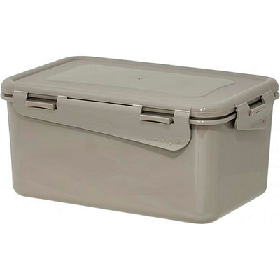 Контейнер пластиковий Алеана 169035 «Вінтаж» 6 л какао 140x225x290 мм