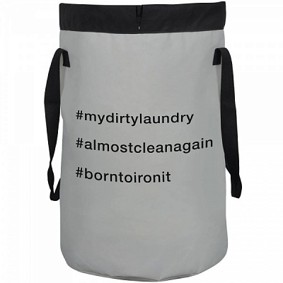 Корзина для белья Spirella polyester FUNWASH серый 10.20147