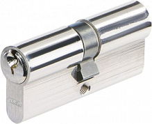 Цилиндр Abus E45 35x35 ключ-ключ 70 мм матовый никель