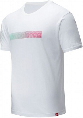 Футболка New Balance MT01544WT MT01544WT L білий