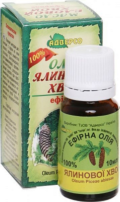 Эфирное масло Адверсо Ялинової хвої 10 мл 