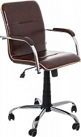 Крісло AMF Art Metal Furniture Самба-RC горіх мадрас темно-коричневий 