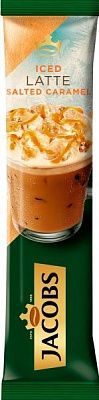 Кофейный напиток Jacobs Iced Latte Salted Caramel 21,3 г