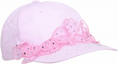 Кепка для дівчаток Pampona 21 L 03 р.52 рожевий