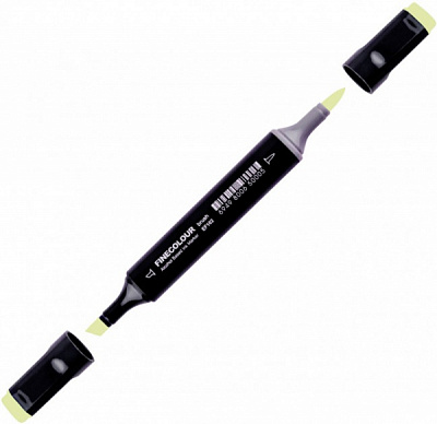 Маркер спиртовий FINECOLOUR EF102-36N жовтувато-зелений