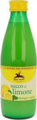 Сок лимонный TM Alce Nero Органический (8000018923684) 250 мл
