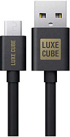 Кабель Luxe Cube 2 м чорний (8886888698483) 