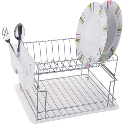 Сушилка для посуды 36x31,5x16 см xром Tekno-Tel