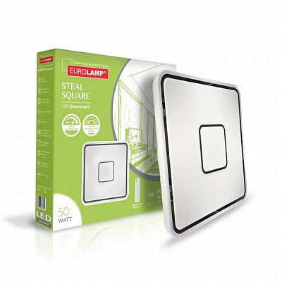 Світильник світлодіодний Eurolamp білий LED-SL-50W-T18