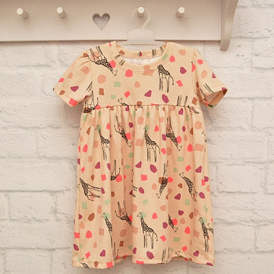 Платье Blanka Сафари р.80-86 бежевый 110252 