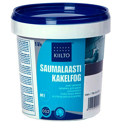 Фуга KIILTO Kesto 50 1 кг чорний