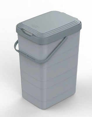 Ведро для мусора Mazzei 14 л синий