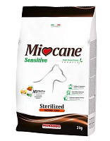 Корм сухий для усіх порід Morando MioCane Sensitive Sterilised (монопротеїновий) індичка 3 кг
