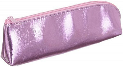 Пенал шкільний дзеркальний фіолетовий