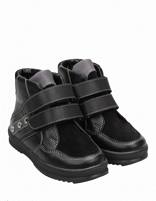Ботинки для мальчика MiracleMe 7317 р.29 черный 