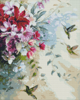 Алмазна мозаїка Магія весни 40х50 см Ідейка