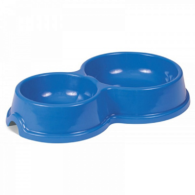 Миска двойная Природа №2 для кошек 250 мл / 450 мл (PR240914)