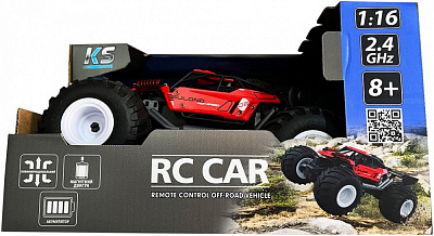 Автомобиль на радиоуправлении KS Drive Off-road Strong Power красный 1:16 SL-8423ARH