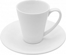 Чашка для кави з блюдцем 110 мл WL-993054 Wilmax