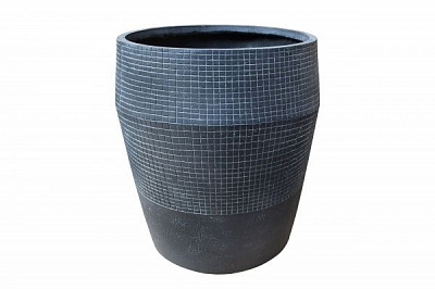 Кашпо Engard Пуату круглый 300 л серый (GA76-3) 