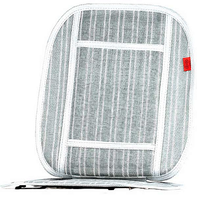 Накидка на сиденье массажер Heyner белый с серым