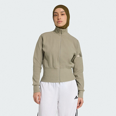 Джемпер Adidas W ALL SZN W FZ JW7435 р.S серый