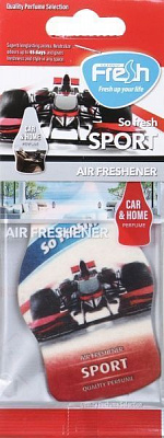 Ароматизатор подвесной Fresh Dry So Fresh Sport 94660